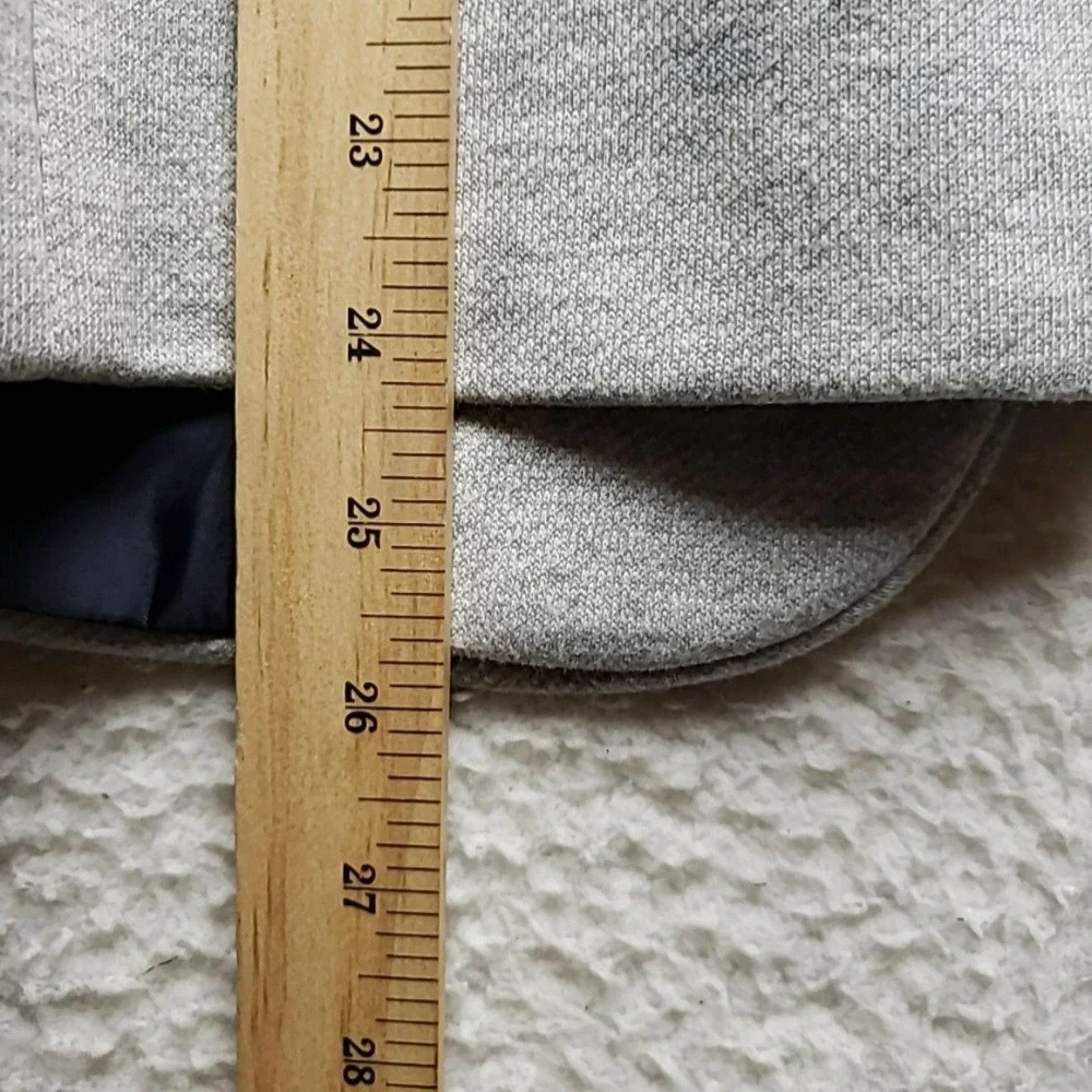 Tommy Hilfiger Blazer Jacket Girls 14 Gray Knit Lined Elbow Patch Casual School